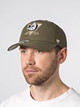 Бейсболка 47 BRAND арт. H-MVP25WBV-SW Anaheim Ducks NHL (оливковый)